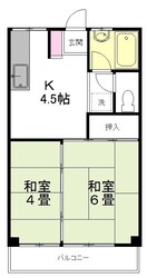 長町一丁目駅 徒歩14分 4階の物件間取画像